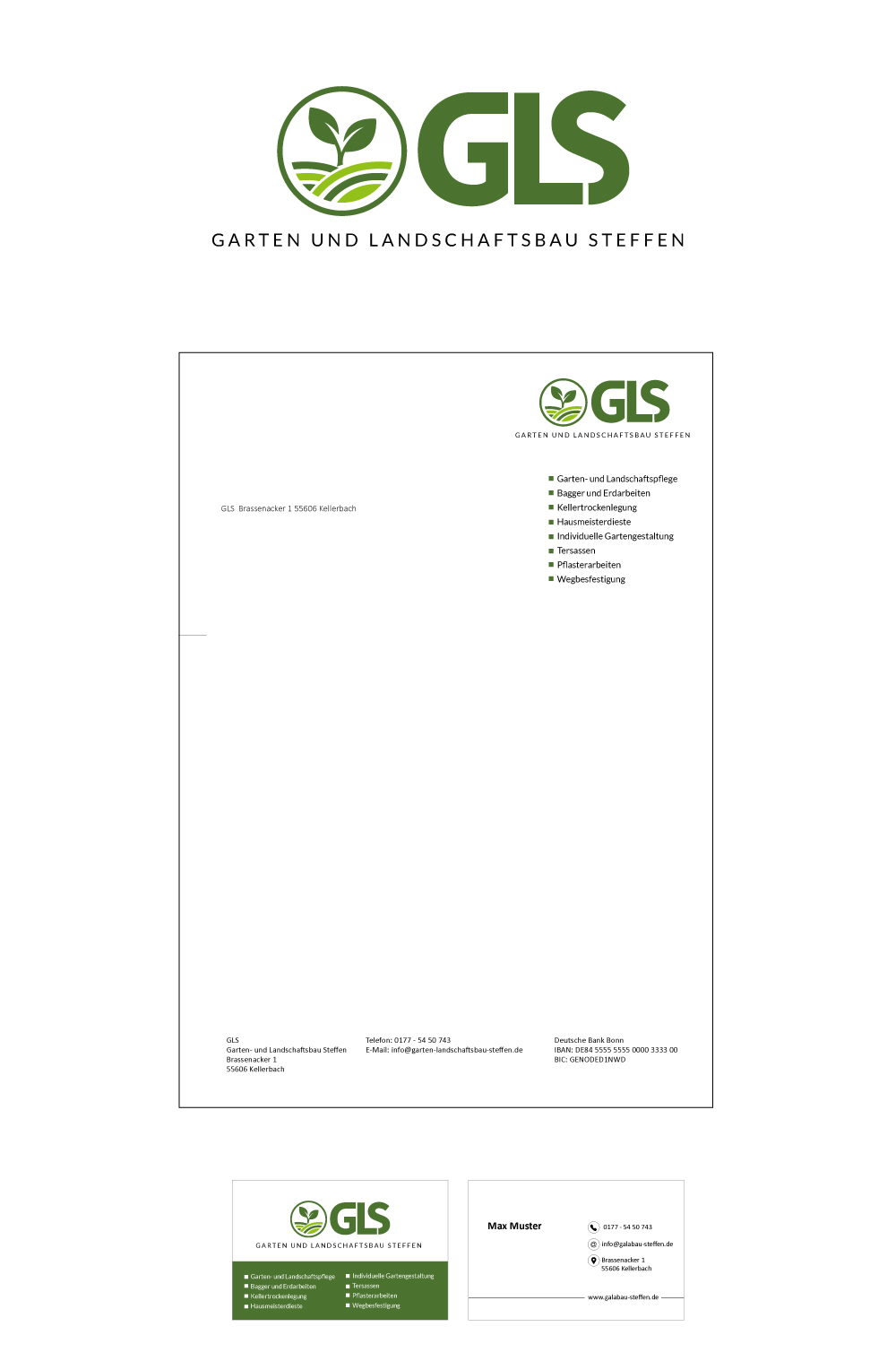 Corporate Design Fur Garten Und Landschaftsbau Corporate Design