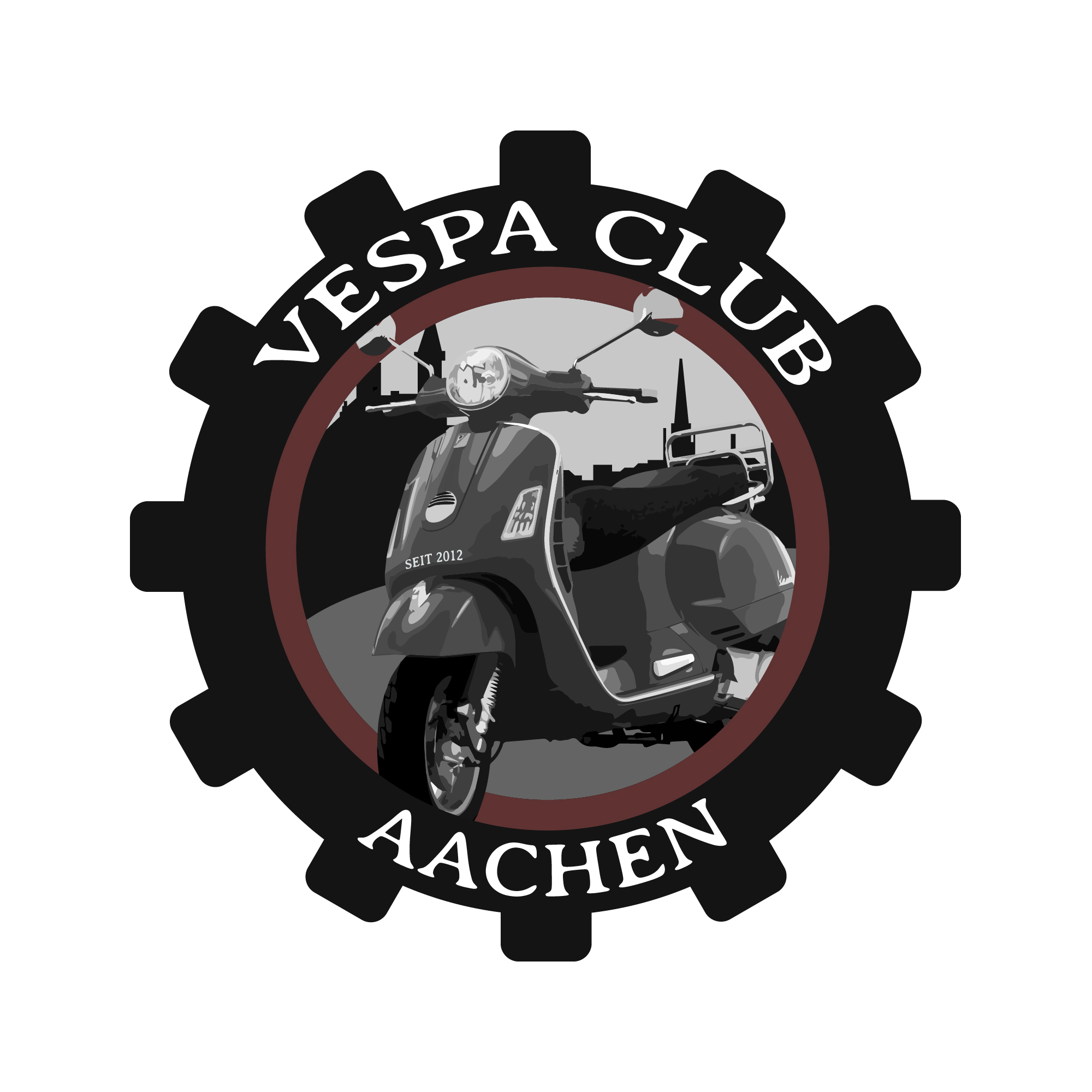 Vespa Club Aachen » Logo design » designonclick.com