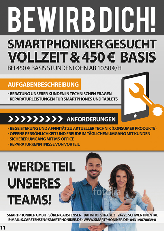 mitarbeiter gesucht in lübeck