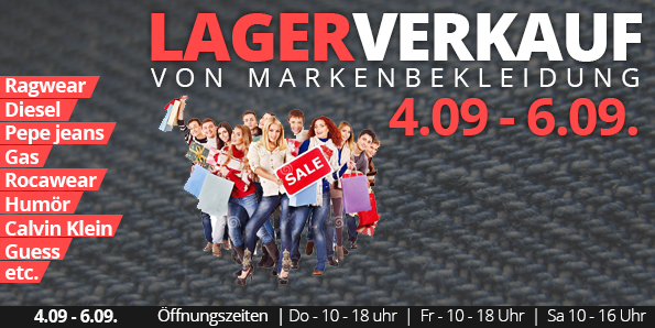 Lagerverkauf » FlyerDesign » designenlassen.de