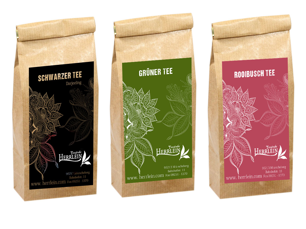 Etiketten für Tees » Etiketten » designenlassen.de