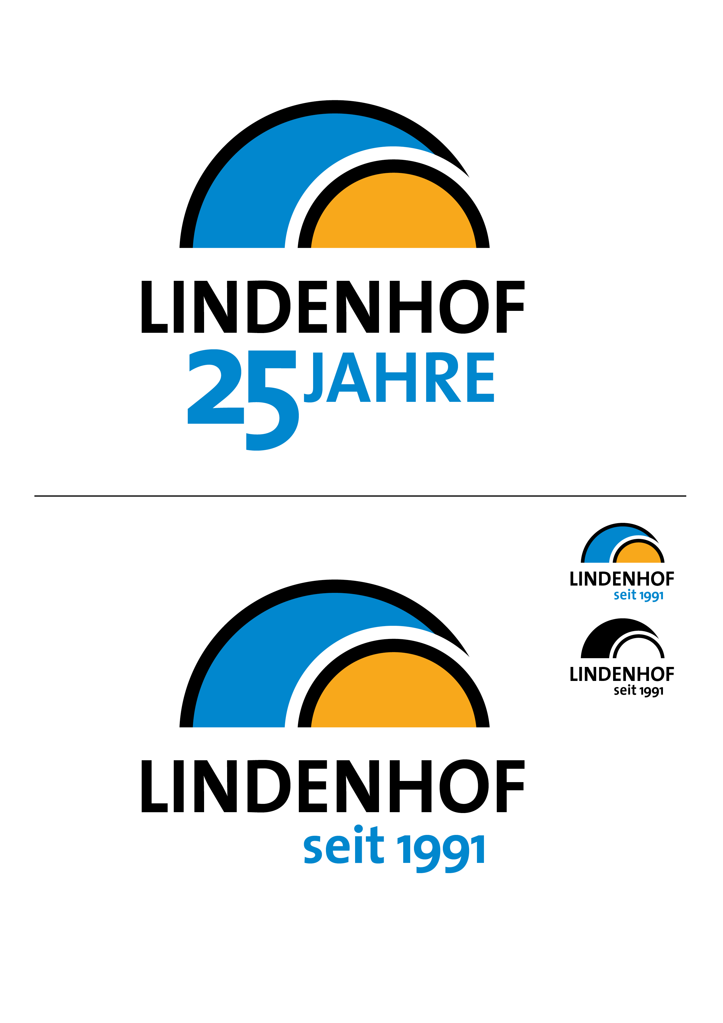 Sonderlogo 25 Jahre Lindenhof + Weiterentwicklun.. » Logo-Design ...