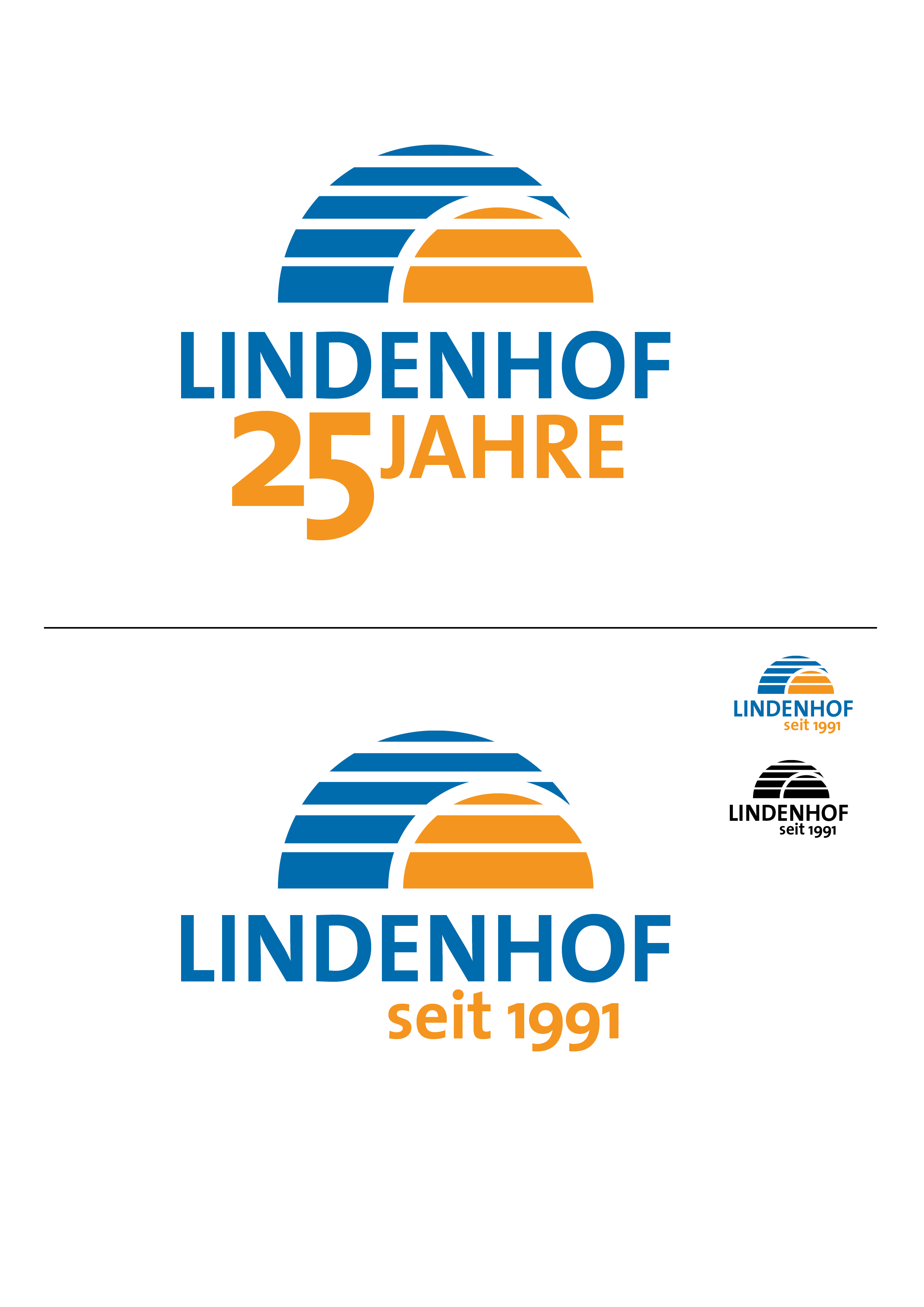 Sonderlogo 25 Jahre Lindenhof + Weiterentwicklun.. » Logo-Design ...