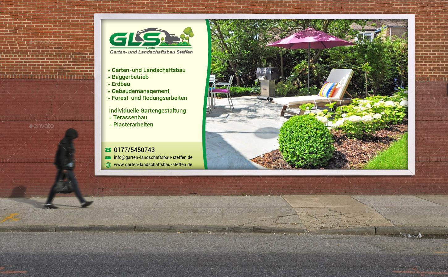 PlakatDesign für Garten und Landschaftsbau » OnlineMarketing Material » designenlassen.de PlakatDesign für Garten und Landschaftsbau » OnlineMarketing Material » designenlassen.de