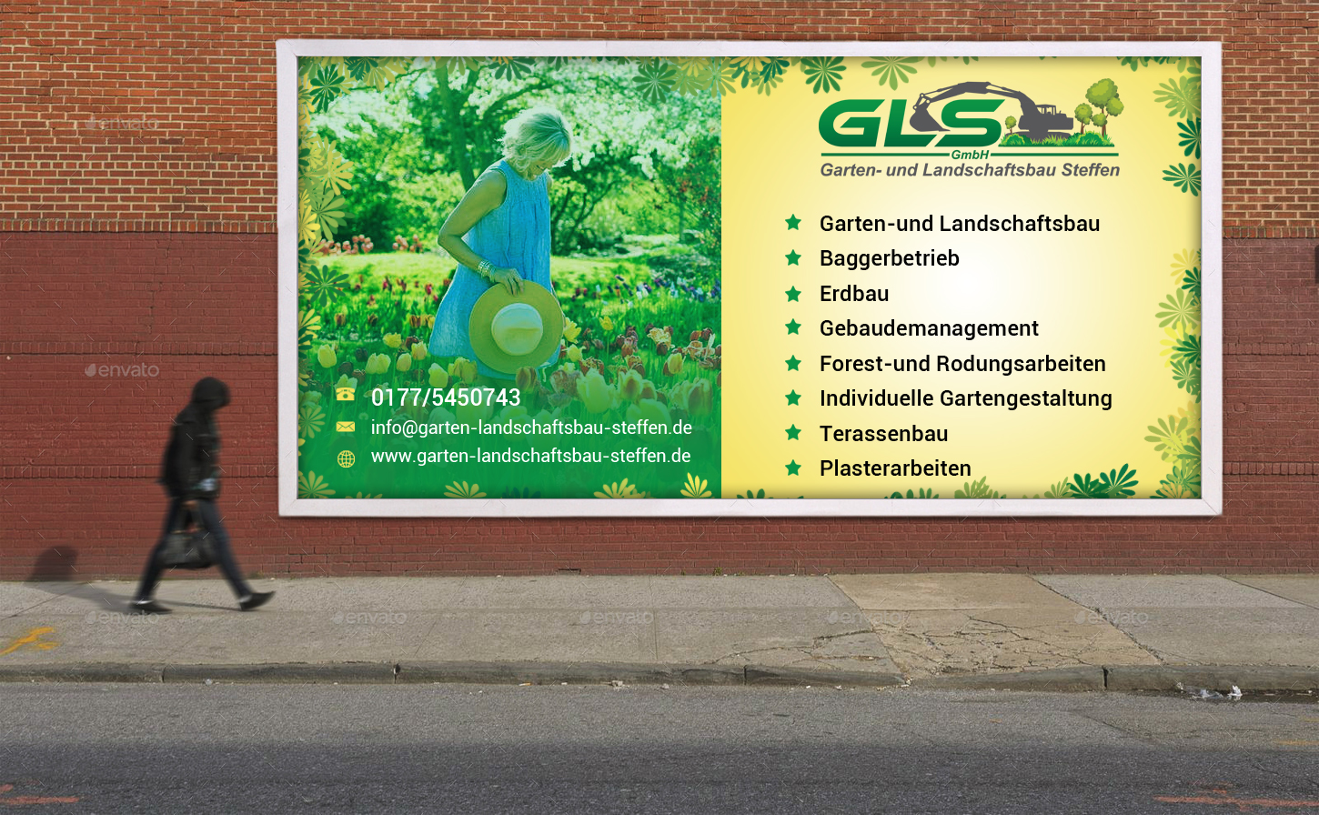 PlakatDesign für Garten und Landschaftsbau » OnlineMarketing Material » designenlassen.de PlakatDesign für Garten und Landschaftsbau » OnlineMarketing Material » designenlassen.de
