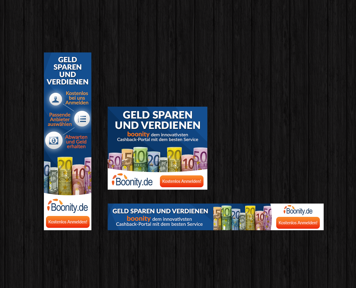 bannerDesign für CashbackPortal » bannerDesign » Briefing