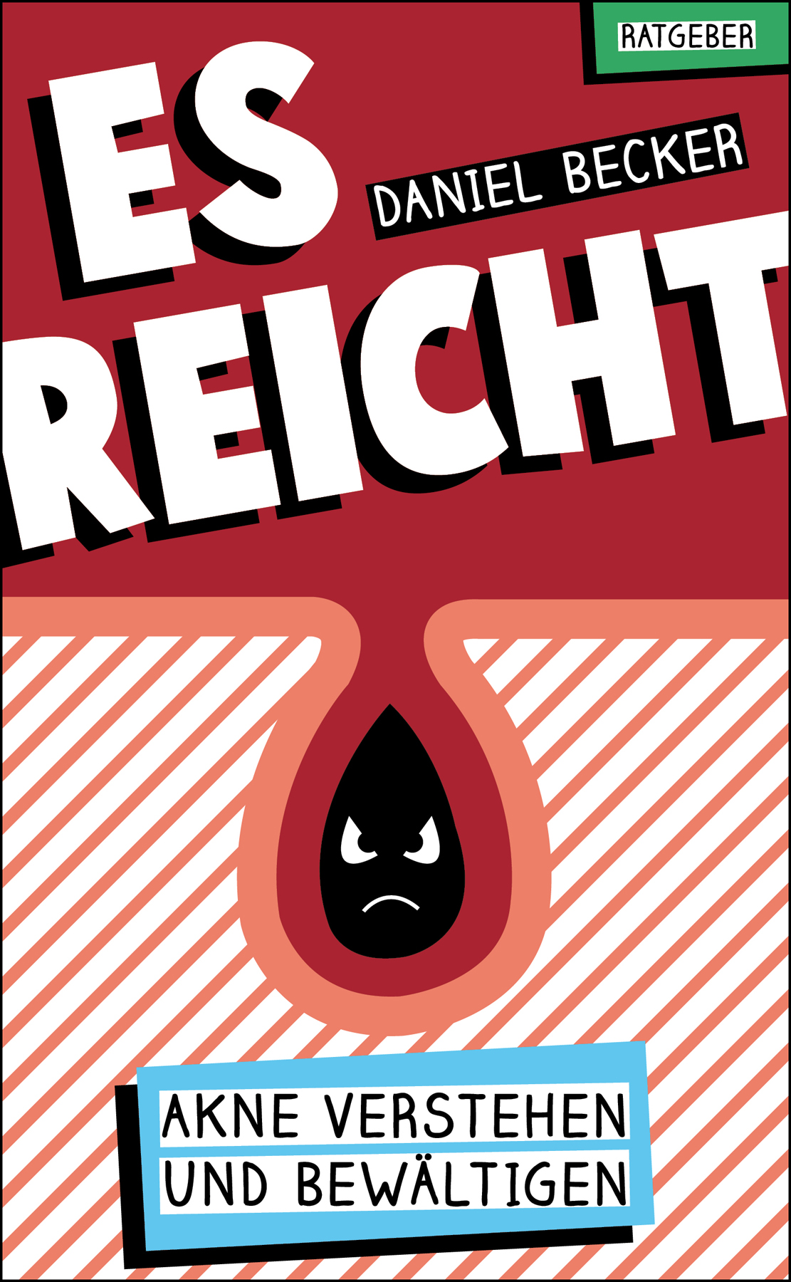 Cover für ein Ebook mit dem Thema Akne